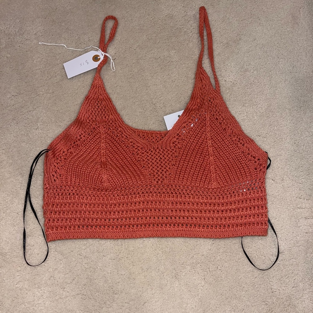 Cute crochet bralette NWT!